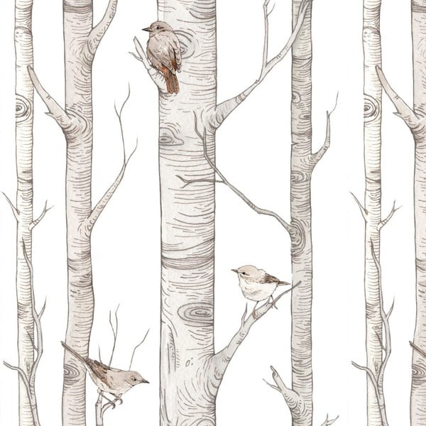 Papirna dječje tapete 50 cm x 280 cm Scandinavian Forest – Dekornik