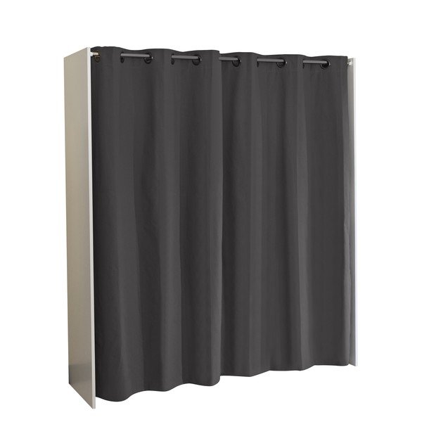 Crno bijeli ormar 160x182 cm Tom - TemaHome -image-3
