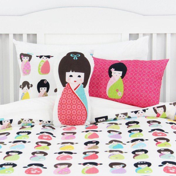 Kokeshi poplun i navlaka za jastuke 140x200 cm-image-2