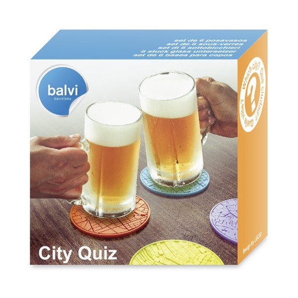 Set od 6 podmetača za Balvi City Quiz-image-1