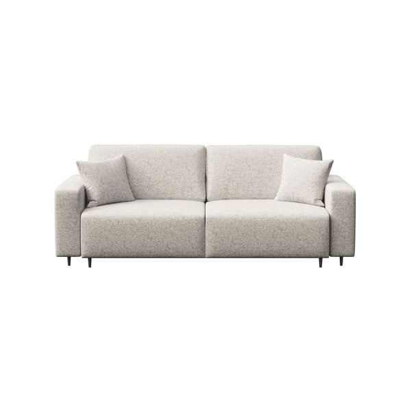 Krem sklopiva sofa 237 cm Hesto – Ghado
