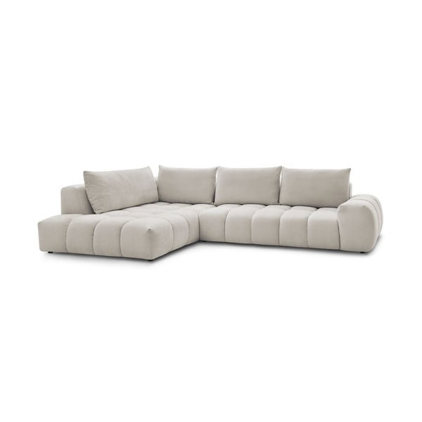 Bež kutna garnitura (s lijevim kutom) Everest – Bobochic Paris