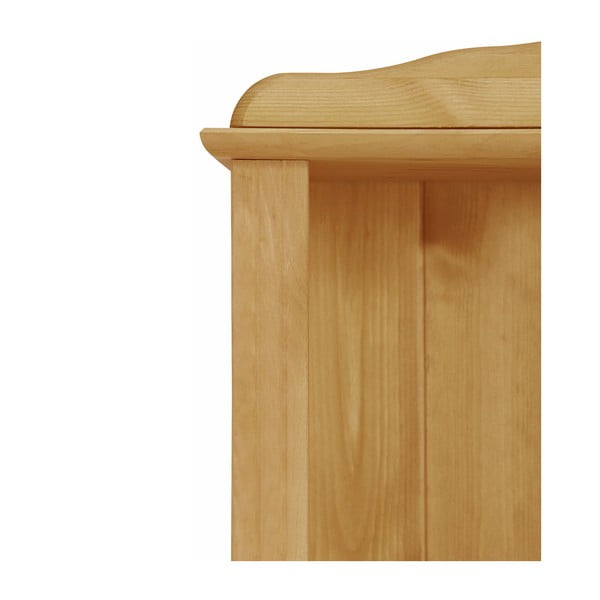 Biblioteka od masivnog bora u prirodnoj boji 70x181 cm Ella – Støraa-image-4