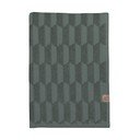 Tamnozeleni pamučni ručnik 50x95 cm Geo - Mette Ditmer Denmark