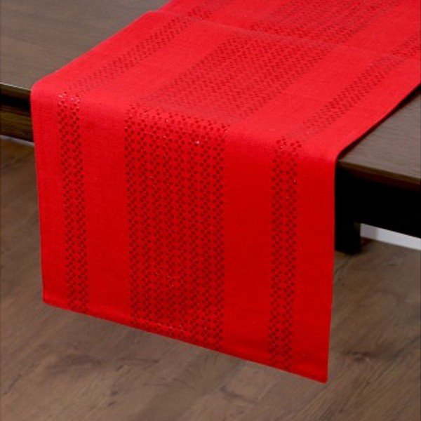 Lurex Crvena stolna trkačica-image-1