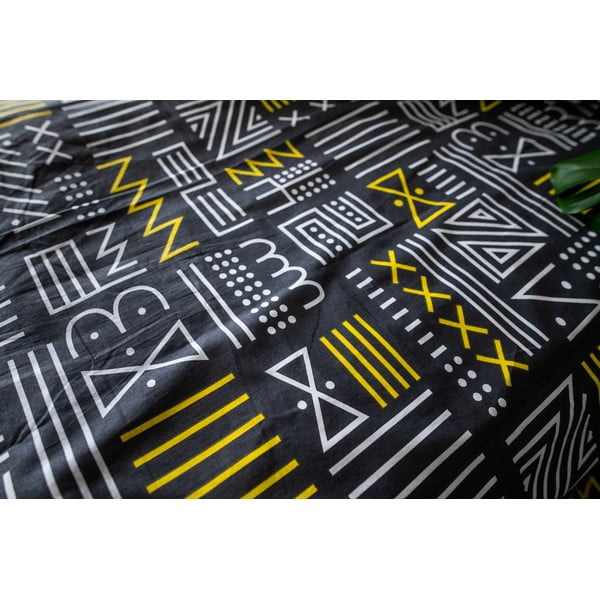 Siva pamučna posteljina za krevet 140x200 cm LP Dita Runy - Cotton House-image-4