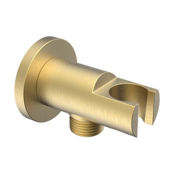 Mjedeni priključni dio za tuš u zlatnoj boji ø 5 cm – Sapho