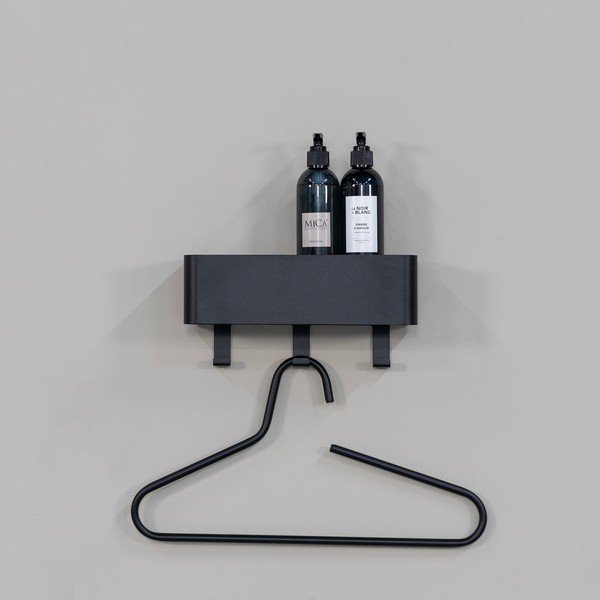 Crna željezna zidna kupaonska polica Multi – Spinder Design-image-3