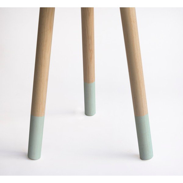 Plava drvena stolica Little Nice Things Calcetines-image-1