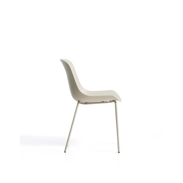 Bež plastična vrtna stolica Altea – Kave Home-image-3