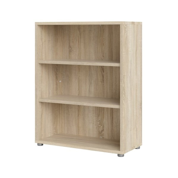 Modularna biblioteka u dekoru hrasta u prirodnoj boji 89x113 cm Prima – Tvilum-image-3