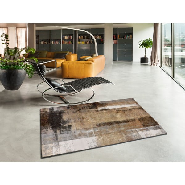 Smeđi tepih 133x190 cm Fusion - Universal-image-1