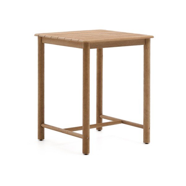 Vrtni barski stol od masivnog bagrema 78x78 cm Sori – Kave Home