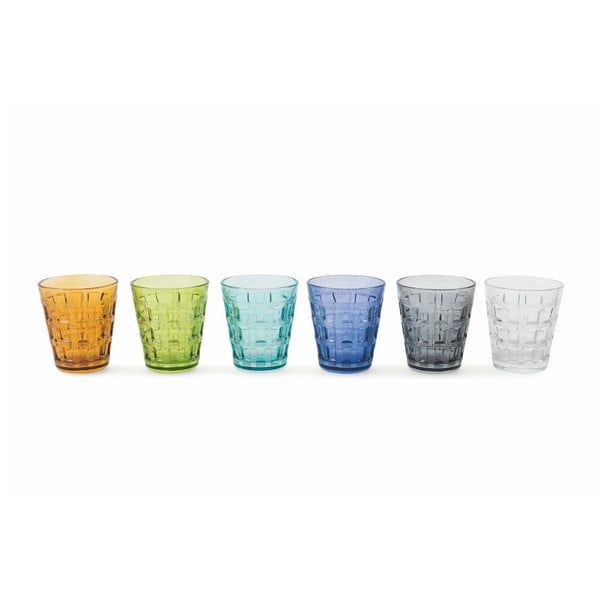 Set od 6 čaša u boji Villa d&#39;Este Recta, 280 ml
