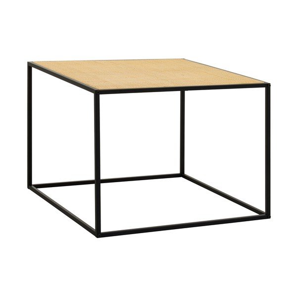 Stolić za kavu od ratana u prirodnoj boji 60x60 cm Depok – Premier Housewares