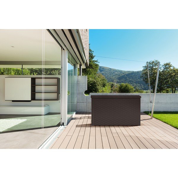 Tamno smeđa vrtna kutija za pohranu Java – Keter-image-1