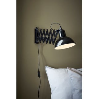 Crna zidna lampa Riggs – Markslöjd
