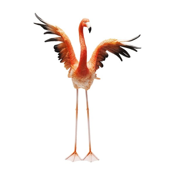 Ukrasna skulptura Kare Design Flamingo Road Fly, visina 66 cm