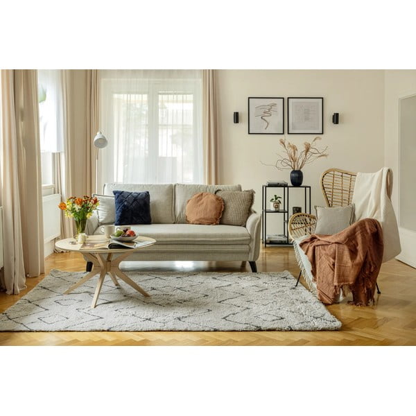 Krem-sivi tepih Flair Rugs Imari, 160 x 230 cm-image-1