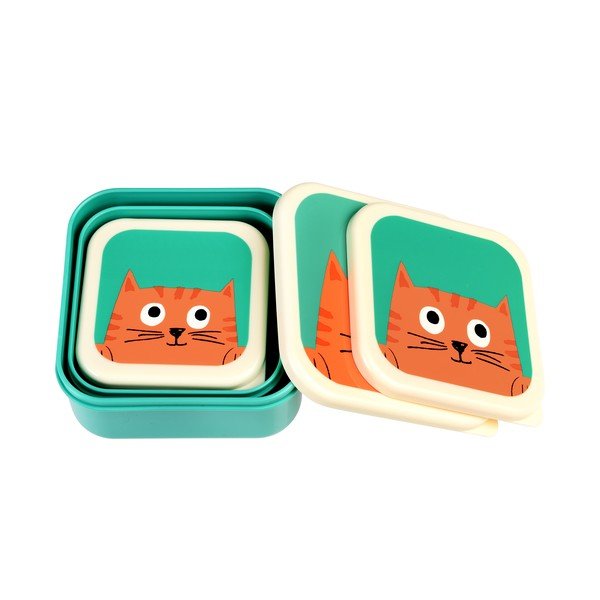 Set od 3 kutije za užinu Rex London Chester Cat-image-2