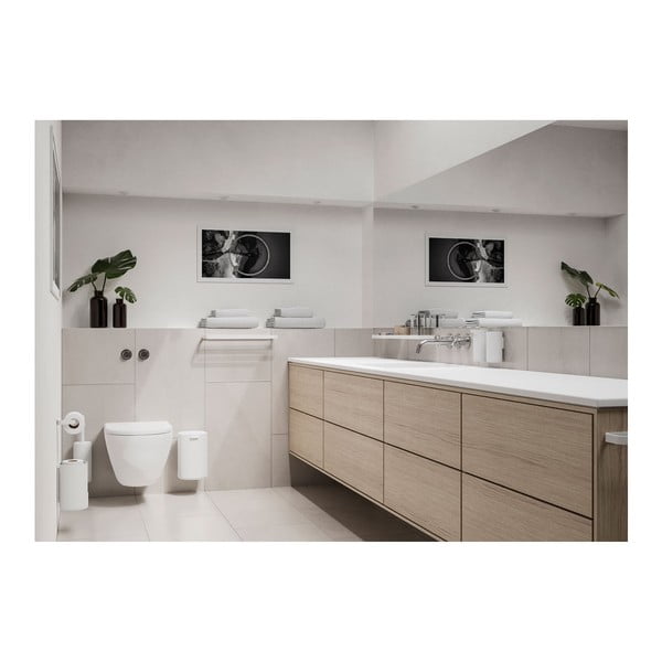 Bijela zidna WC četka Zone Rim-image-1