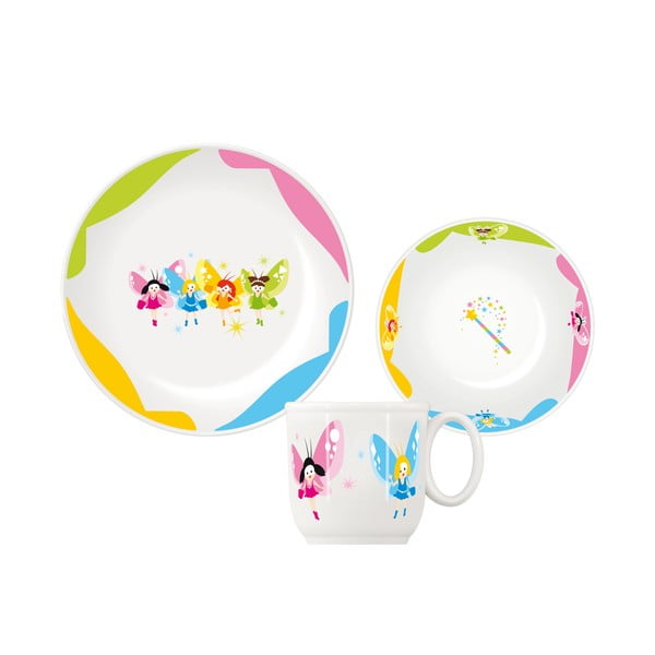 Porculanski dječji blagovaonski set 3 kom Bambini - Tescoma-image-1