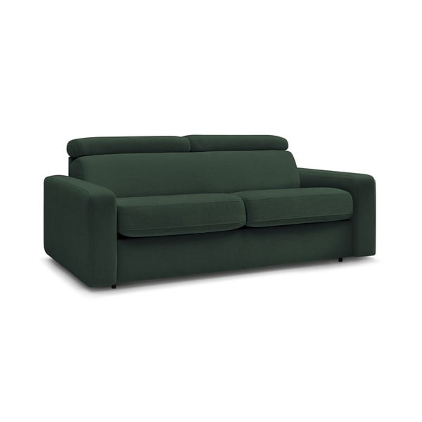 Tamno zelena sklopiva sofa 195 cm Monaco – Bobochic Paris-image-3