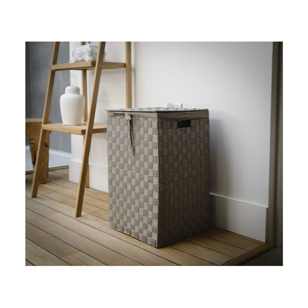 Svijetlosmeđa košara za rublje Compactor Rayon-image-1