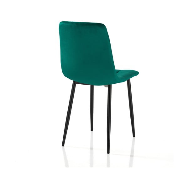 Zelene baršunaste blagovaonske stolice u setu 2 kom Faffy – Tomasucci-image-2