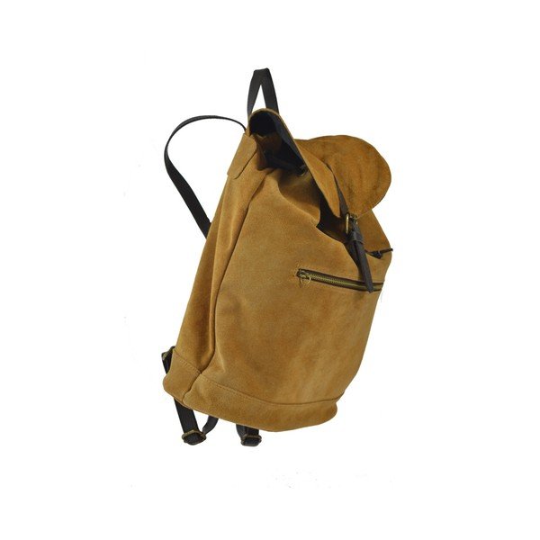 Konjak smeđi kožni ruksak Chicca Borse Inna-image-2