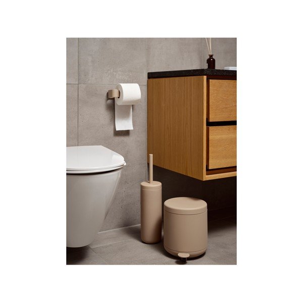 Bež metalni zidni držač toaletnog papira Ume – Zone-image-1