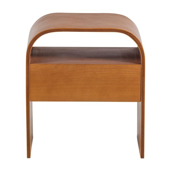 Noćni ormarić s policama u prirodnoj boji Momo – WOOOD-image-3