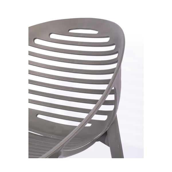 Vrtni blagovaonski set za 4 osobe sa sivim stolicama Joanna i stolom Viking, 90 x 150 cm-image-3