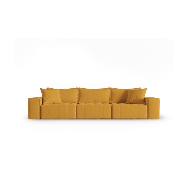 Žuta  sofa 292 cm Mike – Micadoni Home