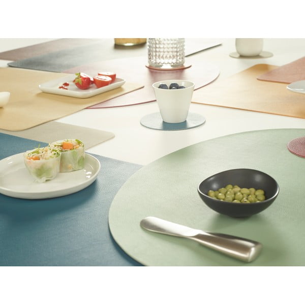 Plava prostirka s imitacijom kože ZicZacTogo, 33 x 45 cm-image-1