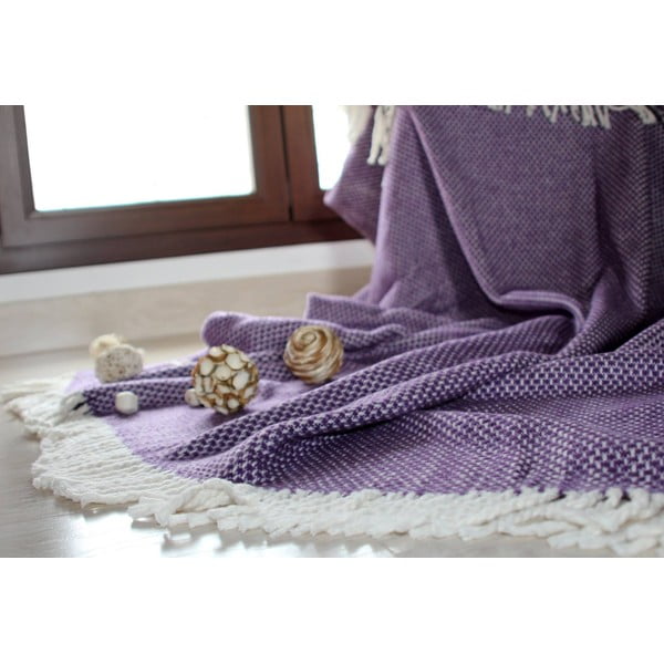 Tamnoplavi pamučni pokrivač Euromant Zen, 140 x 160 cm-image-2