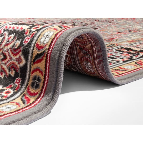 Sivo-smeđi tepih Nouristan Skazar Isfahan, 80 x 250 cm-image-1