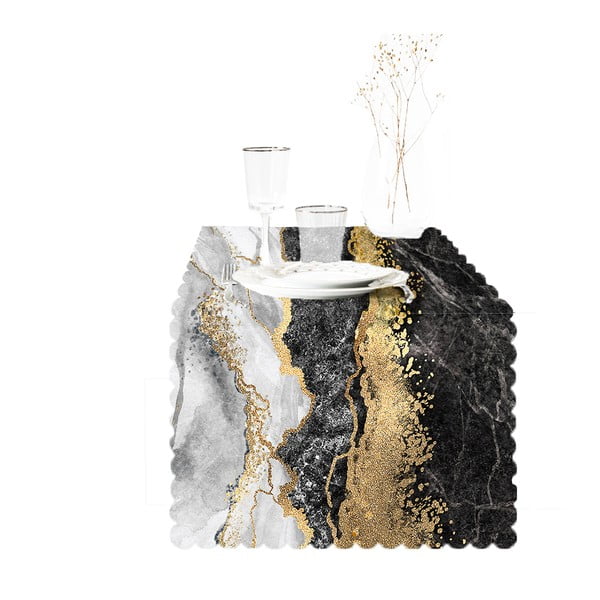 Nadstolnjak 40x130 cm Marble – Minimalist Cushion Covers-image-3