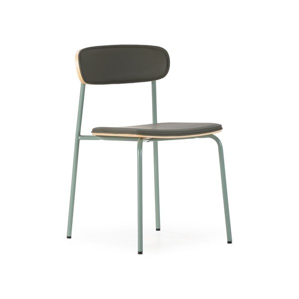 Tamno zelene podstavljene sklopive blagovaonske stolice u setu 2 kom Saula – Marckeric