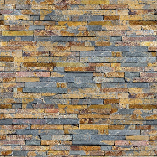 Zidna naljepnica Ambiance Recycled Natural Wood, 40 x 40 cm-image-2