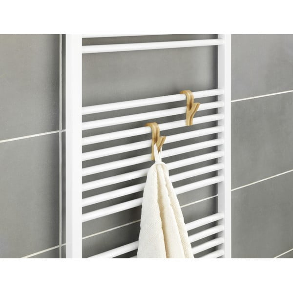 Viseće kuke u setu bambusove 2 kom u prirodnoj boji – Wenko-image-3