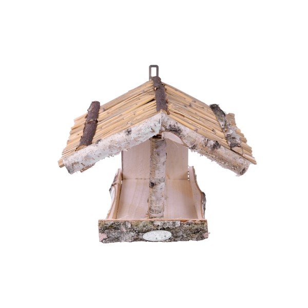 Drvena viseća hranilica za ptice Esschert Design, visina 24,5 cm-image-1