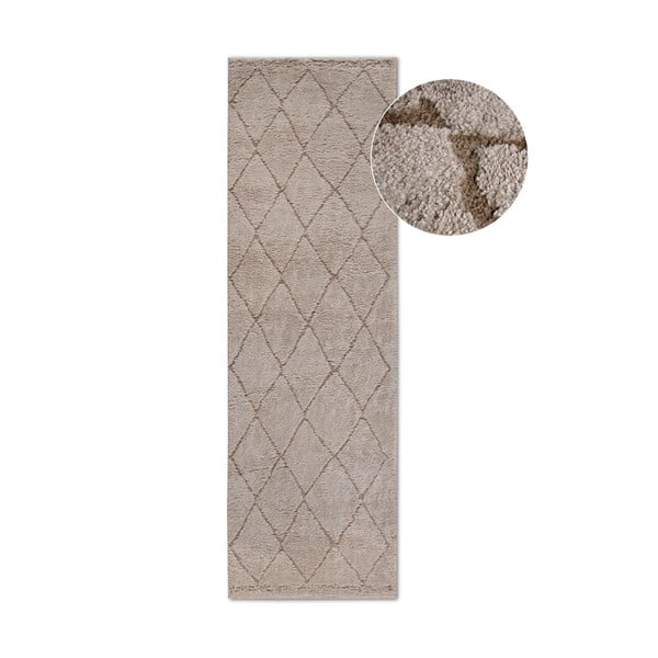 Bež staza 80x240 cm Perrotin Beige – Elle Decoration
