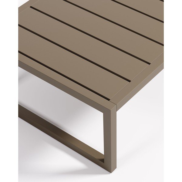 Vrtni stol aluminijski 60x114 cm Comova – Kave Home-image-2