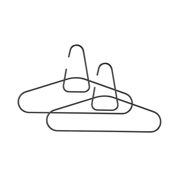 Set od 2 crne metalne vješalice Zone A-hanger-image-1