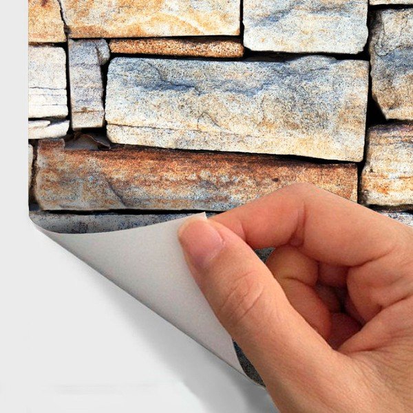 Zidne naljepnice Ambijent Materijali Carthage Stones, 40 x 40 cm-image-2
