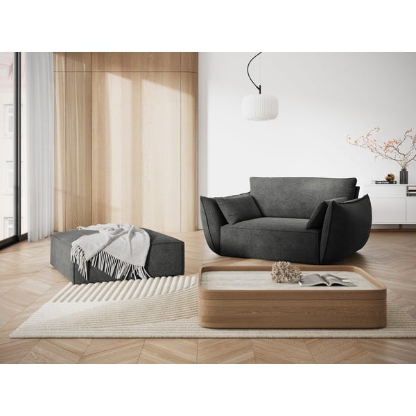 Sivi tabure Vanda - Mazzini Sofas-image-1