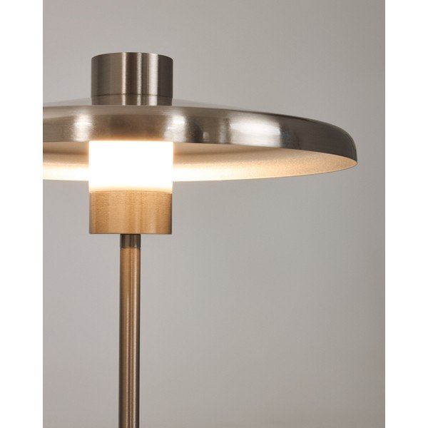 Stolna lampa u srebrnoj boji s metalnim sjenilom (visina 32,5 cm) Nuvira – Kave Home-image-3