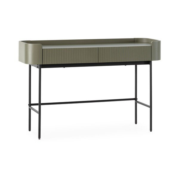 Kaki zeleni pomoćni stol 40x120 cm Willa – MOME-image-3