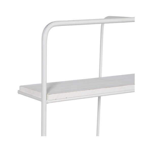 Bijela metalna polica s više razina 51 cm – Ixia-image-2